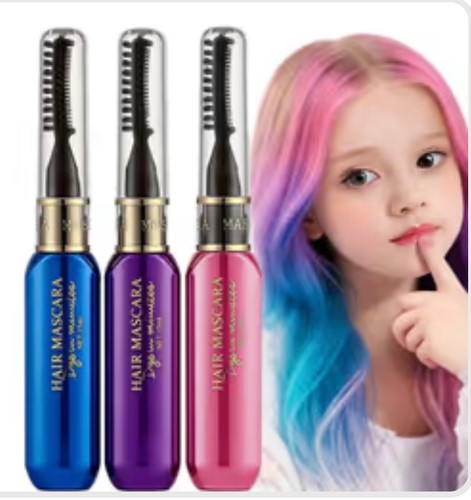 Washable temporary hair - washable, color