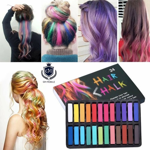 24pcs washable hair chalk - washable,