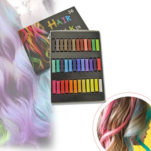Hair chalk set 24 36 - set, 6/12/24/36