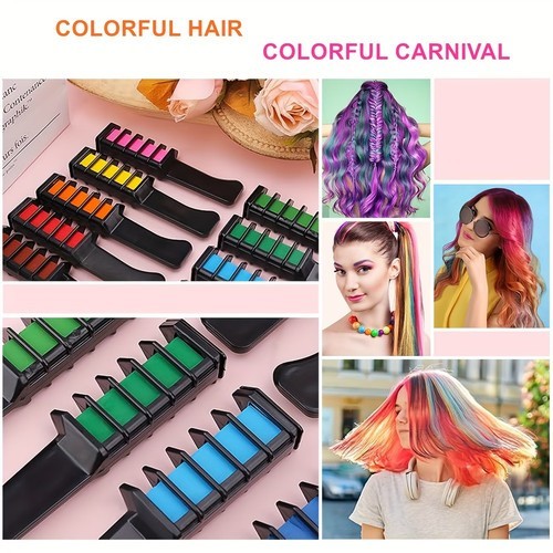 10x washable hair chalk - 1-10x,