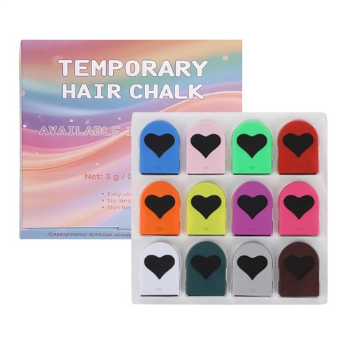 Color washable temporary - 12-color,