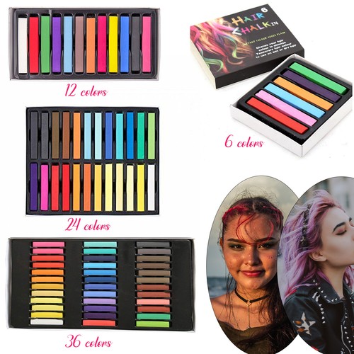Hair chalk temporary - hair,