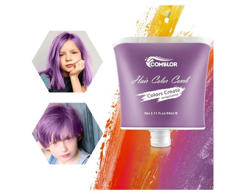 Temprary hair dye comblor - x,