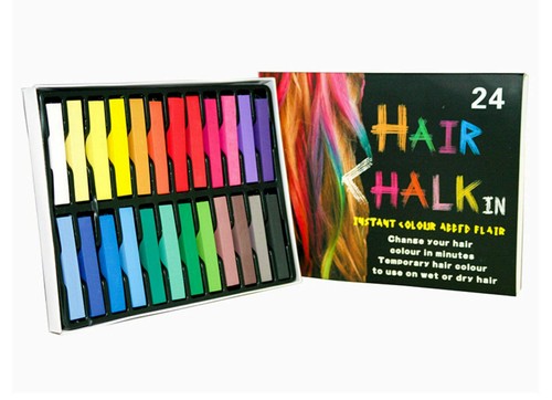 Hair chalk colors set non - chalk,