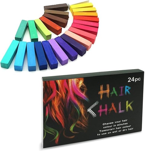 Colour hair chalk kit - 24,
