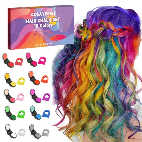Hair chalk for girls - hair,