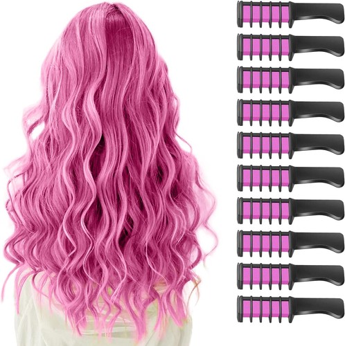 Piece pink hair - 10-piece, set