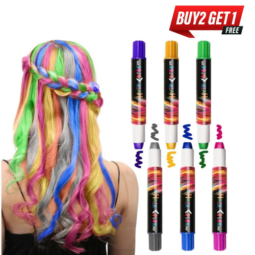 Hair chalk temporary - chalk, dye