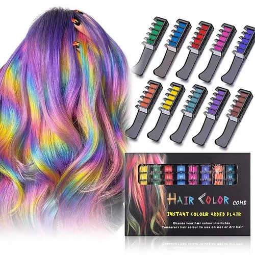 6pcs 10pcs washable hair - 6pcs/10pcs, chalk