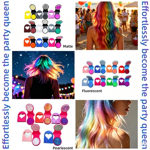 Colors temporary hair chalk - 12,