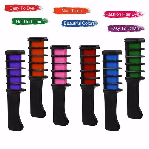 Hair chalk combs quick easy - combs,