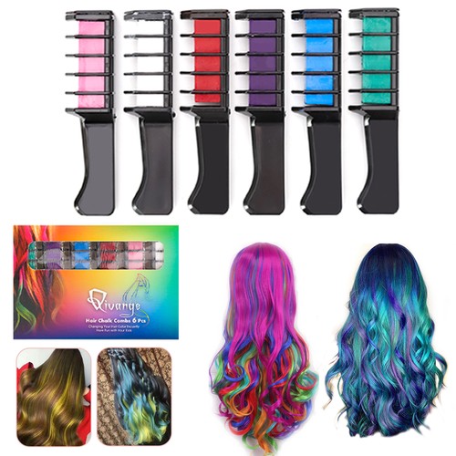 Washable hair chalk comb - hair,