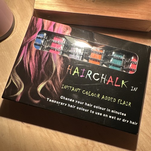 Colour washable hair - hair, chalk